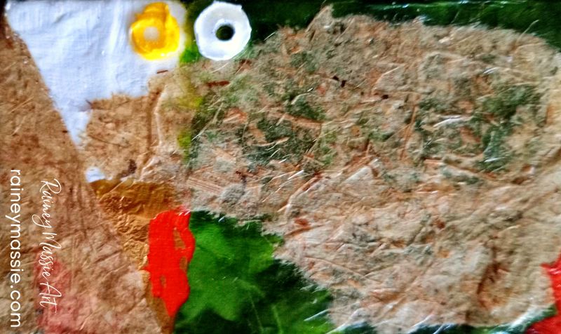 Natures Best - 3x5 Abstract Original Desk Art