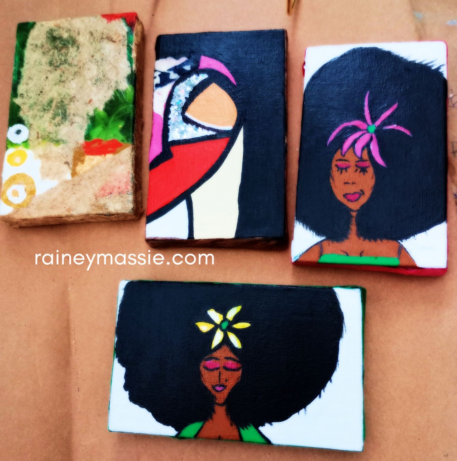 Sassy On Purpose - 3x5 original Desk Art