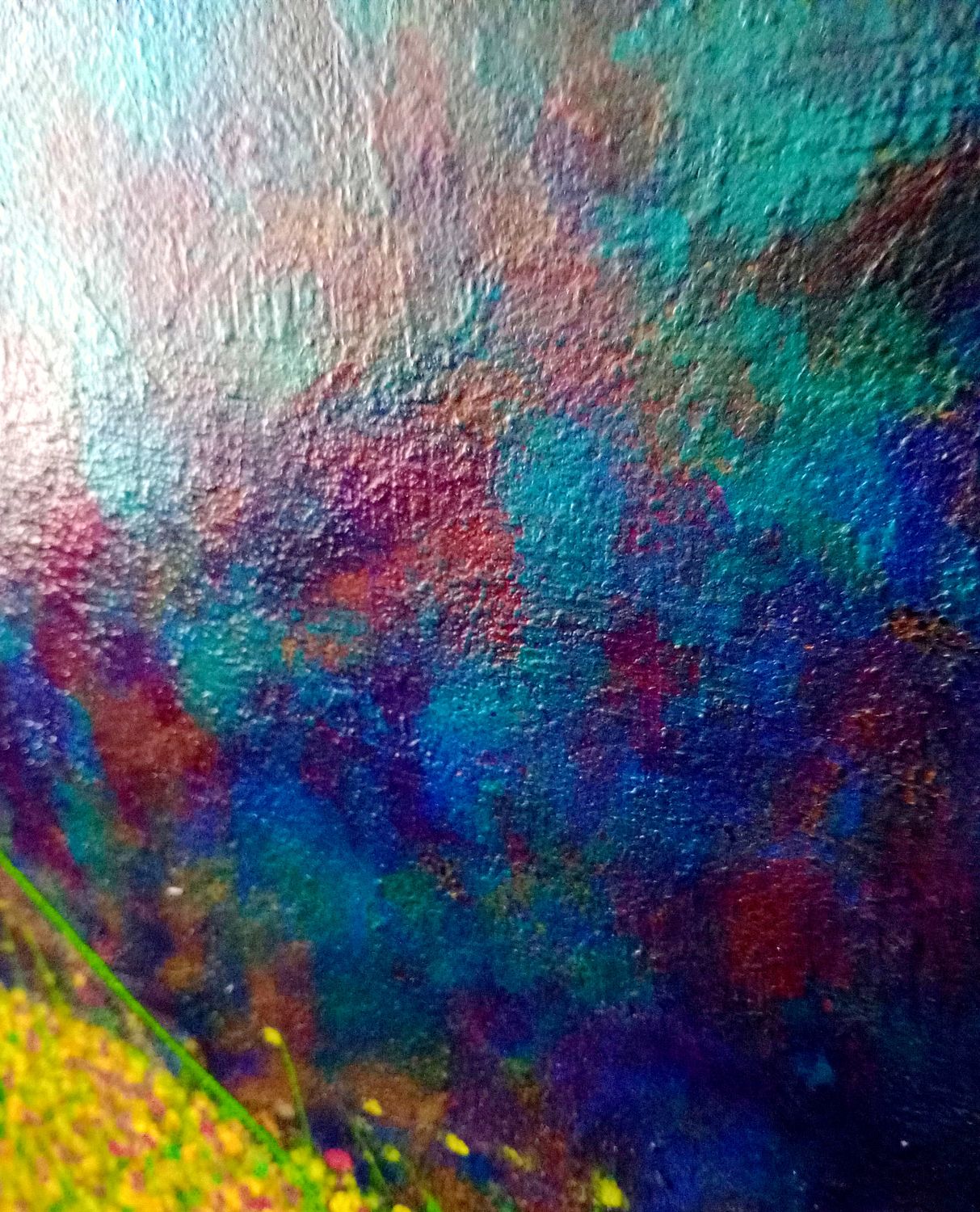 Late In The Midnight Hour - 24x24 Unframed  Painting