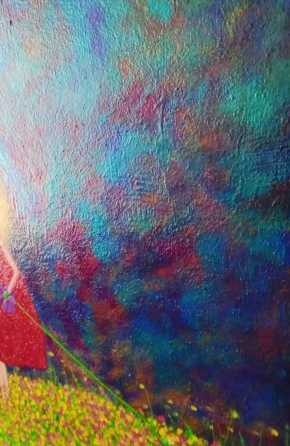 Late In The Midnight Hour - 24x24 Unframed  Painting