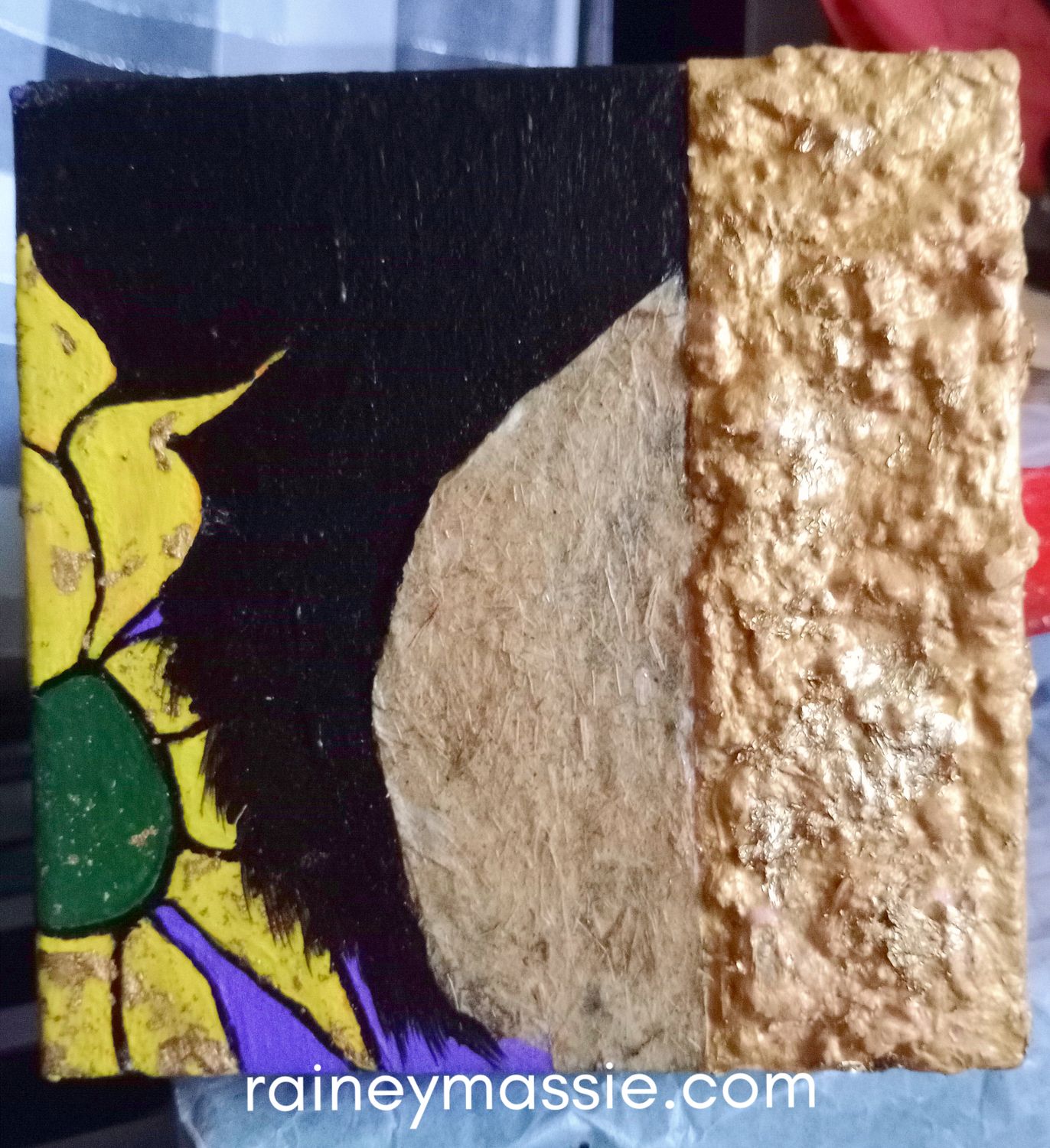 So Jazzy - Luxe Desk Art 6x6 Original