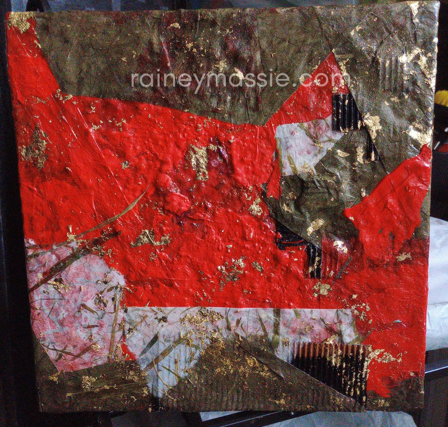 Caribbean Journey - 12x12 Mixed Media Original