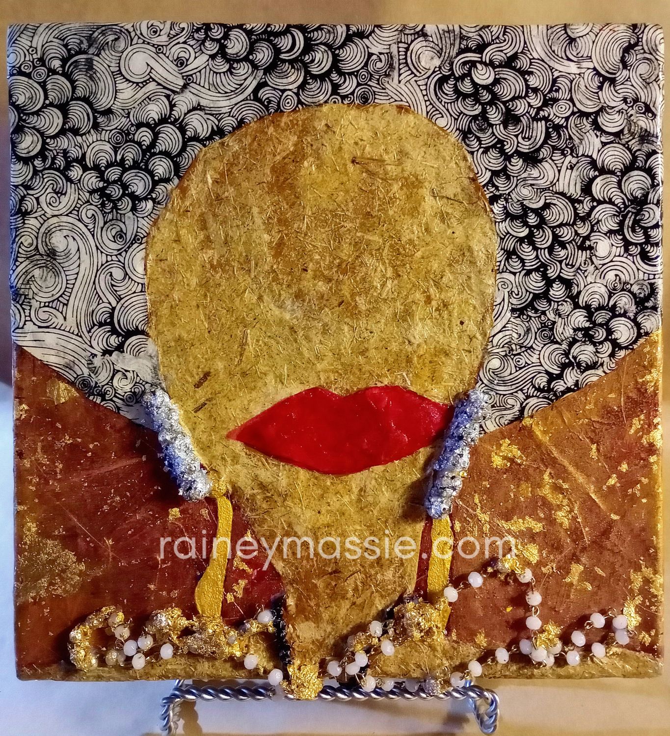 Gracefully Blessed - 10x10 LUXE DESK Art