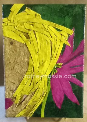 Lacy Lu - LUXE Desk Art 5x7 Original