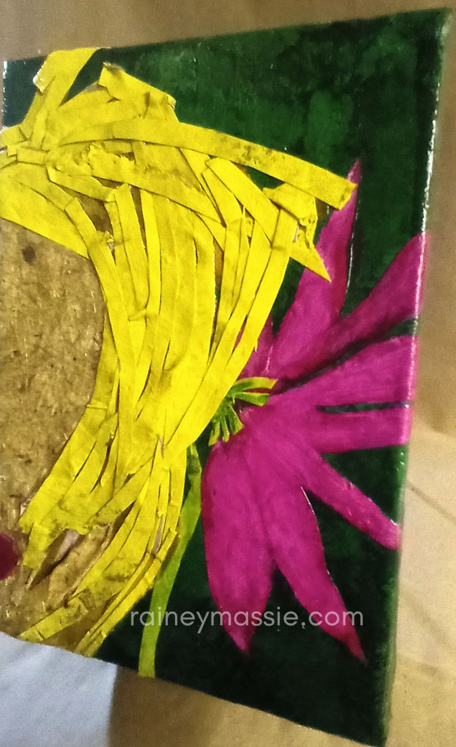 Lacy Lu - LUXE Desk Art 5x7 Original