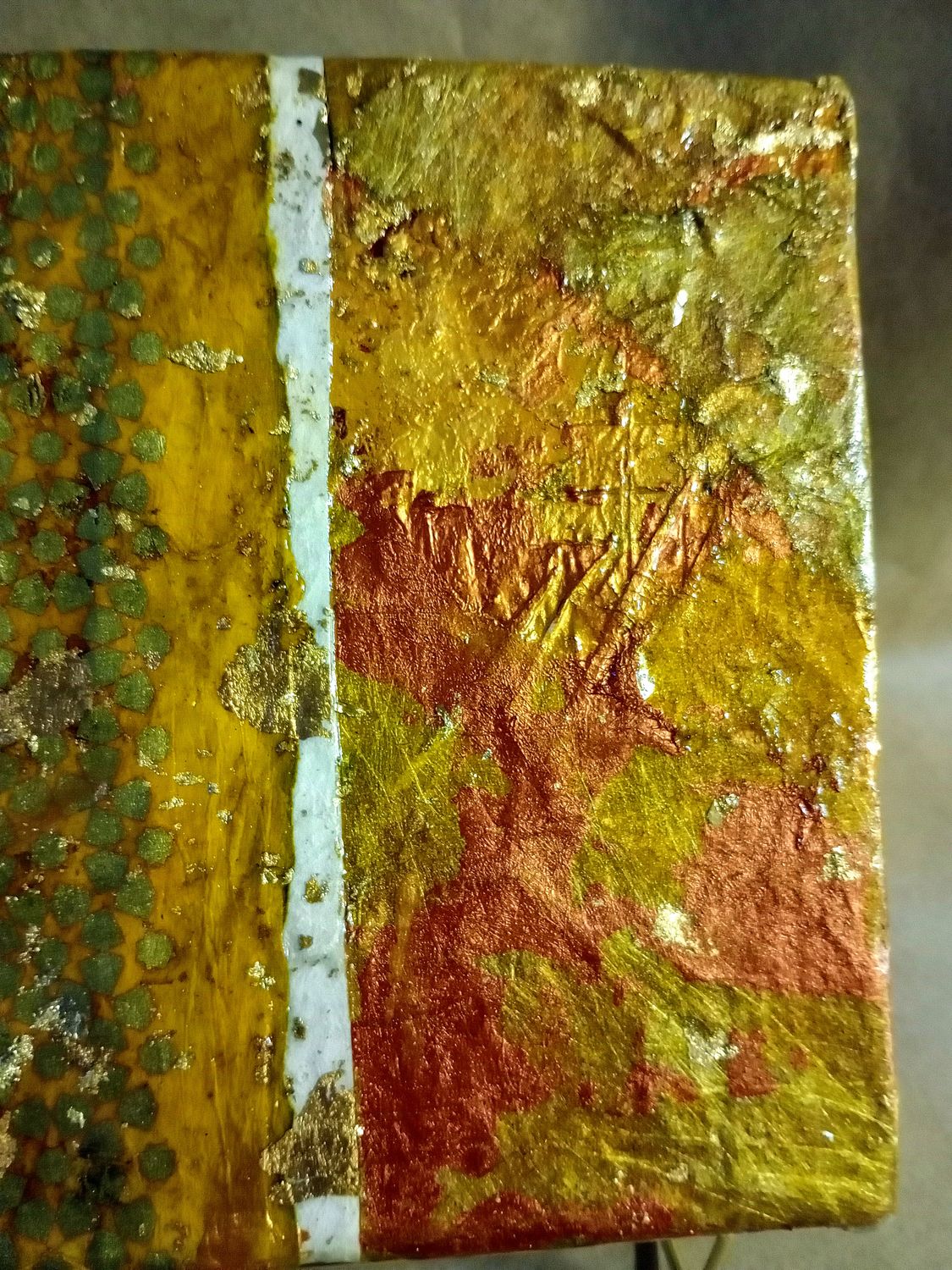 Jazzed Up! 8x10 Mixed Media Original