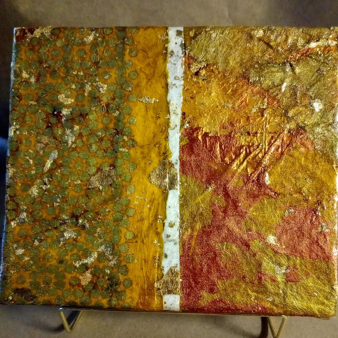 Jazzed Up! 8x10 Mixed Media Original