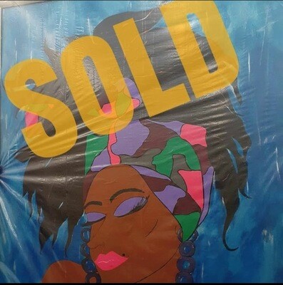 Starting Over - 36x48 Framed Painting