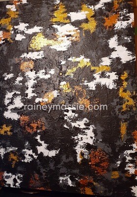 Modern Luxe - 36x48 Mixed Media Abstract Painting