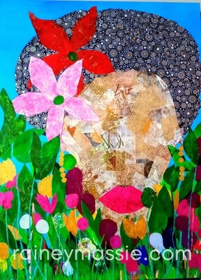 Adore -  36x48 Premium Collection Collage Original