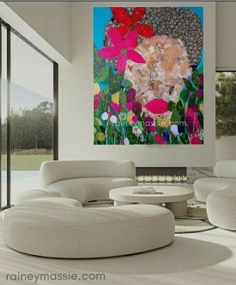 Adore -  36x48 Premium Collection Collage Original