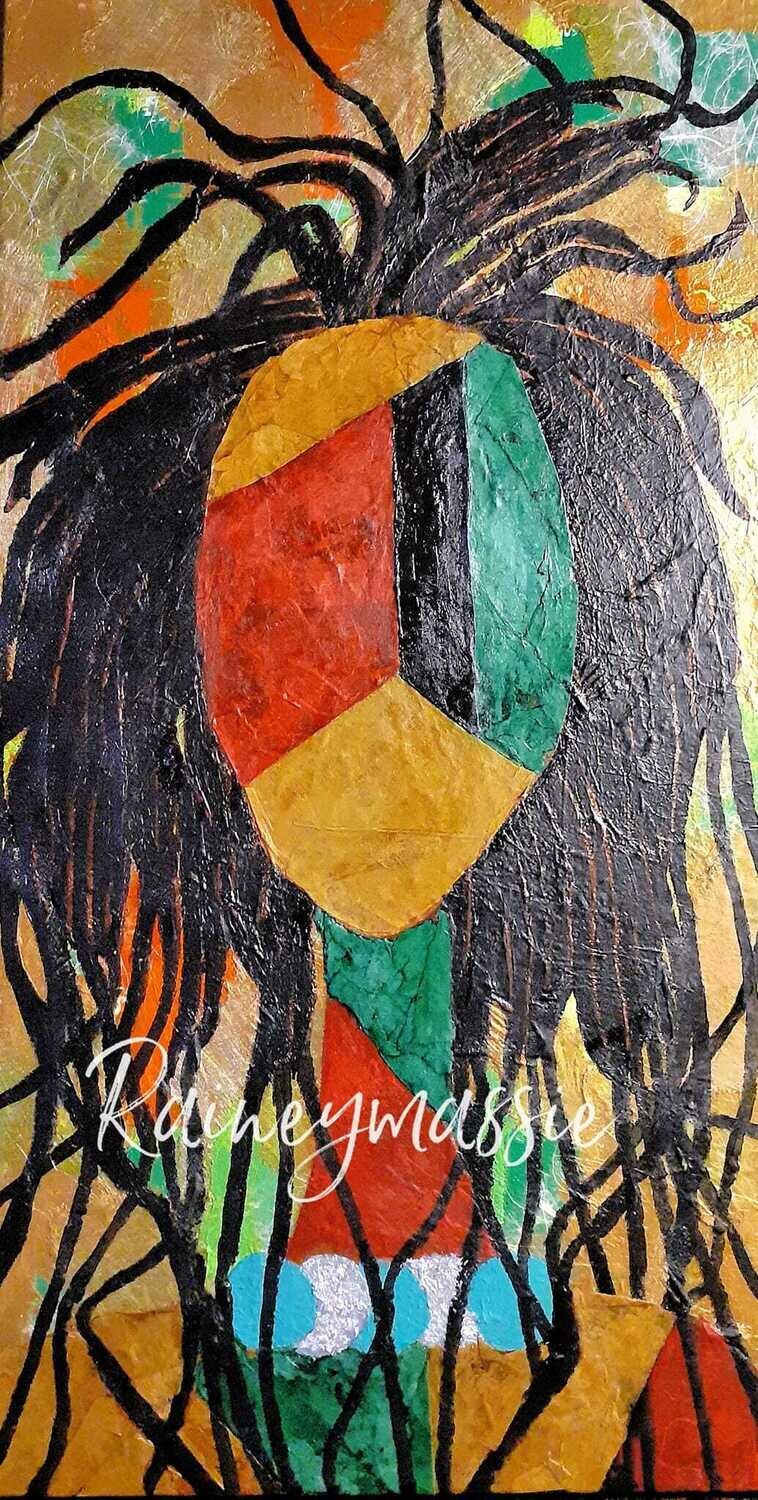 Loc'd In - 15x30 Premium Collection Collage Original
