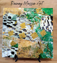 Lavish Jungle II - LUXE Desk Art 12x12 Original