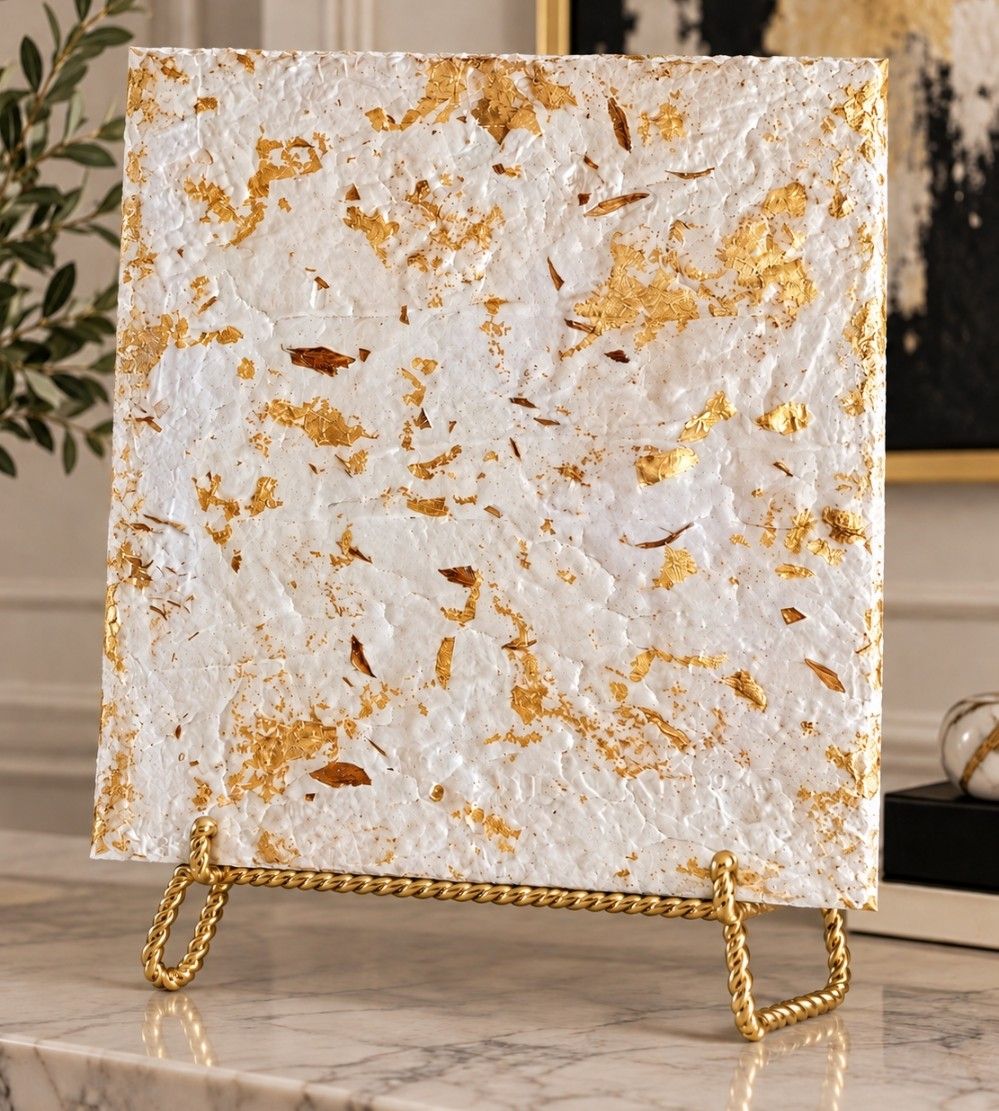 White Glam - Modern - 8x10 LUXE Desk Art