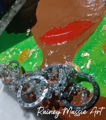 Freda, Freda! 10x10  Luxe Desk Art Original