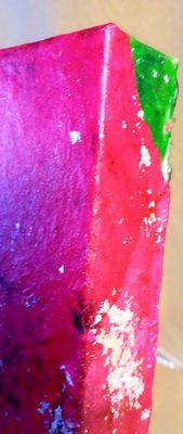 AKA Glam - 12x12 Mixed Media Original