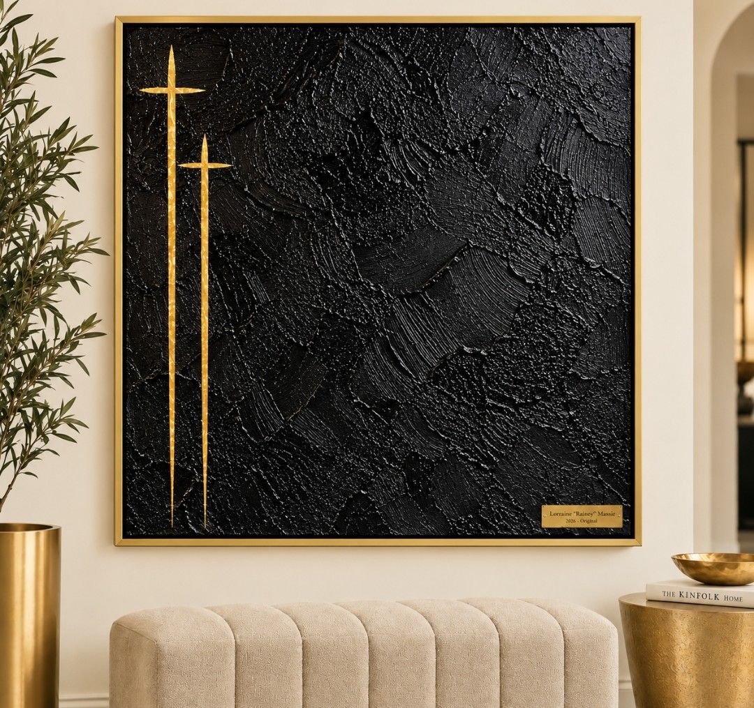 Dear Lord - 36x36 Original