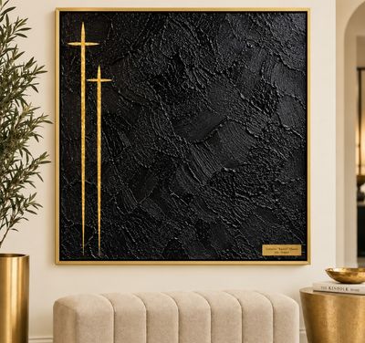 Dear Lord - 36x36 Original