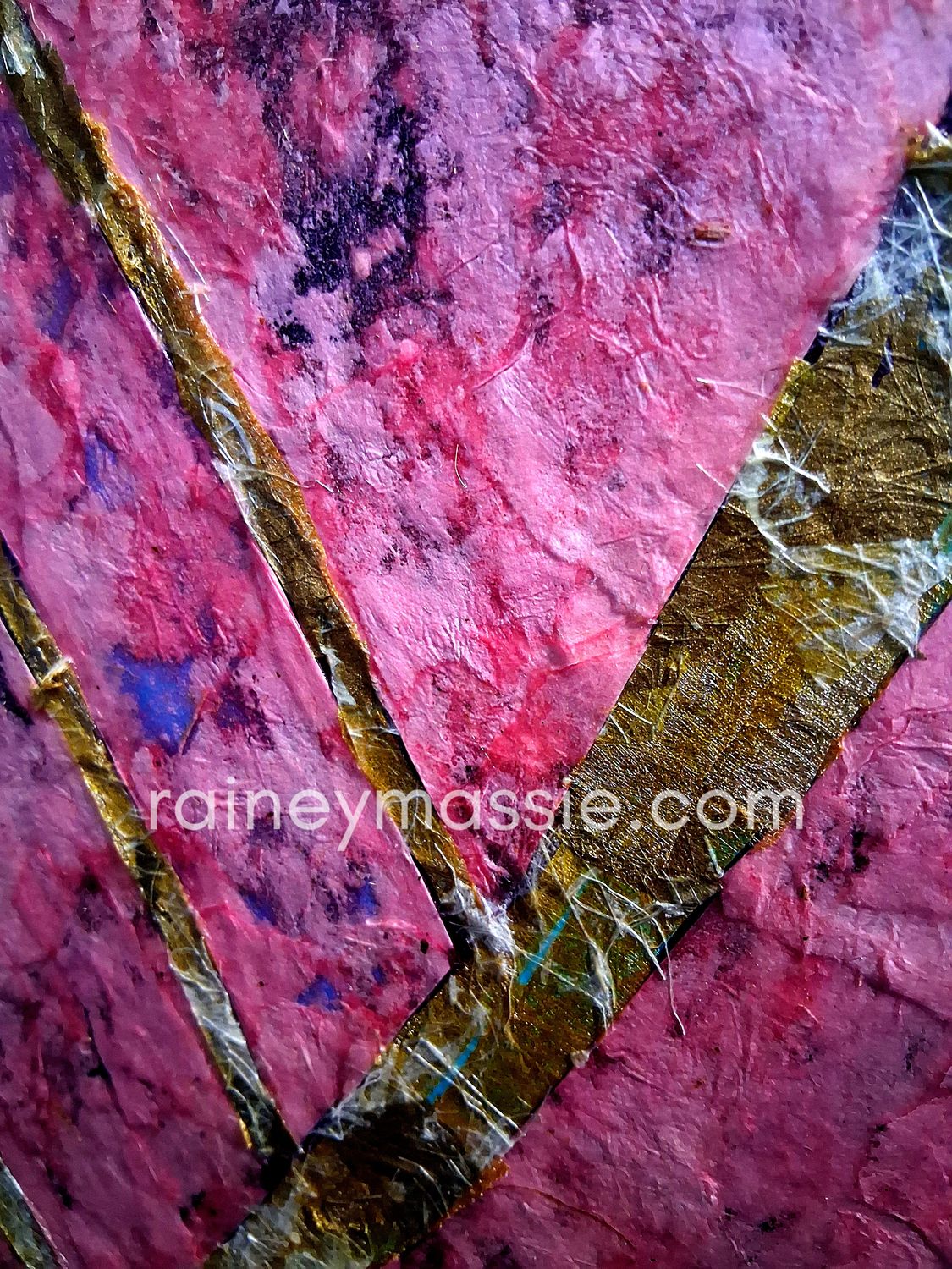 (SOLD) I Am The Art - 38x40 Mixed Media Original