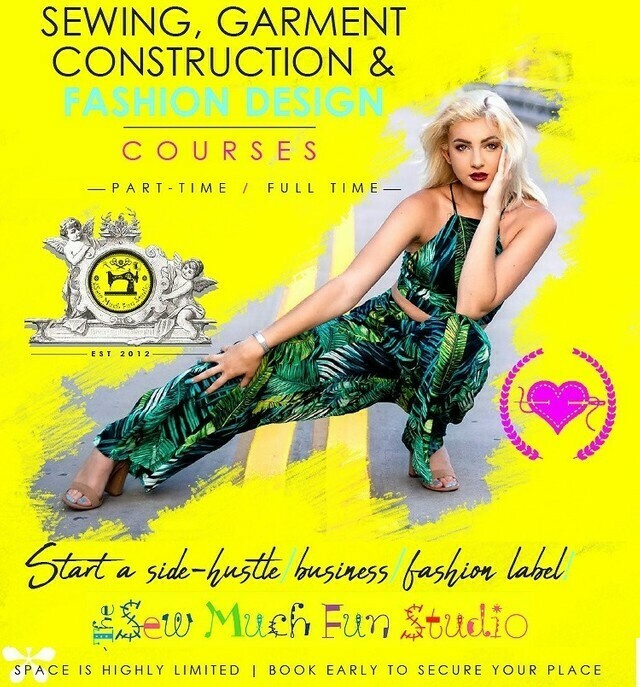 WInter Fashion Design Crash Course (Part-time | 7 Courses | 22 weeks Total - Starts 15 JULY 2024