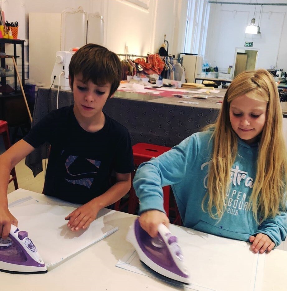 Kids Sewing Club: Fridays, 5 sessions package- starts 1 AUG 3:30p - 5:15pm
