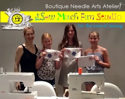 KIDS Holidays Sewing Sessions Mark: 120 minutes per date  x 2 days: 10am - 12noon