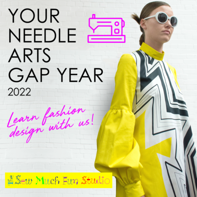 Your Needle Arts Gap Year (Part-time | 8 Courses - 8 months) Runs 5 SEP 2022 - end APR 2023