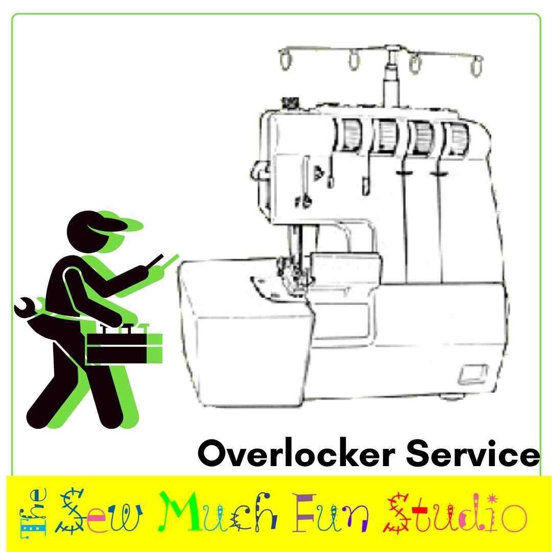 Computerised Overlocker or Coverstitch Service