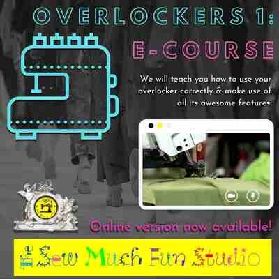 Overlockers E-Course Version- learn to use Overlockers @ home