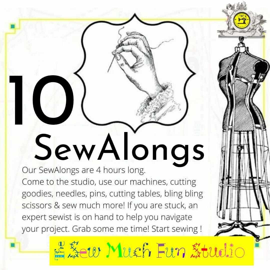 10 X SewAlongs - 40 hrs total