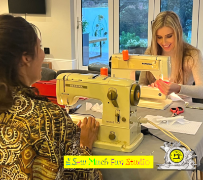 Bespoke course for 2 people at the studio.  BULK pack of 5 lessons of 90 min including sample notions + printed notes &amp; patterns.