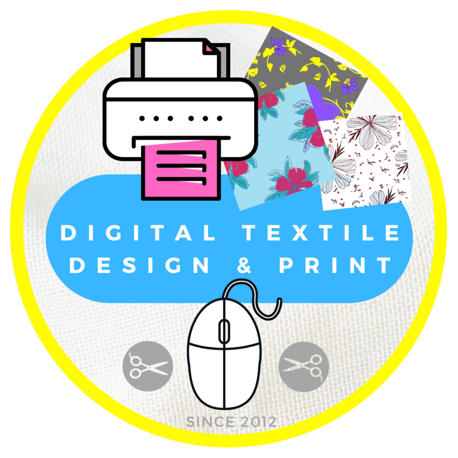 Digital Textile Design &amp; Printing Course - Part I  of II