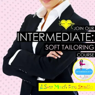Intermediate Sewing - Blazers/Jackets - TUES 20 OCT 6- 9pm