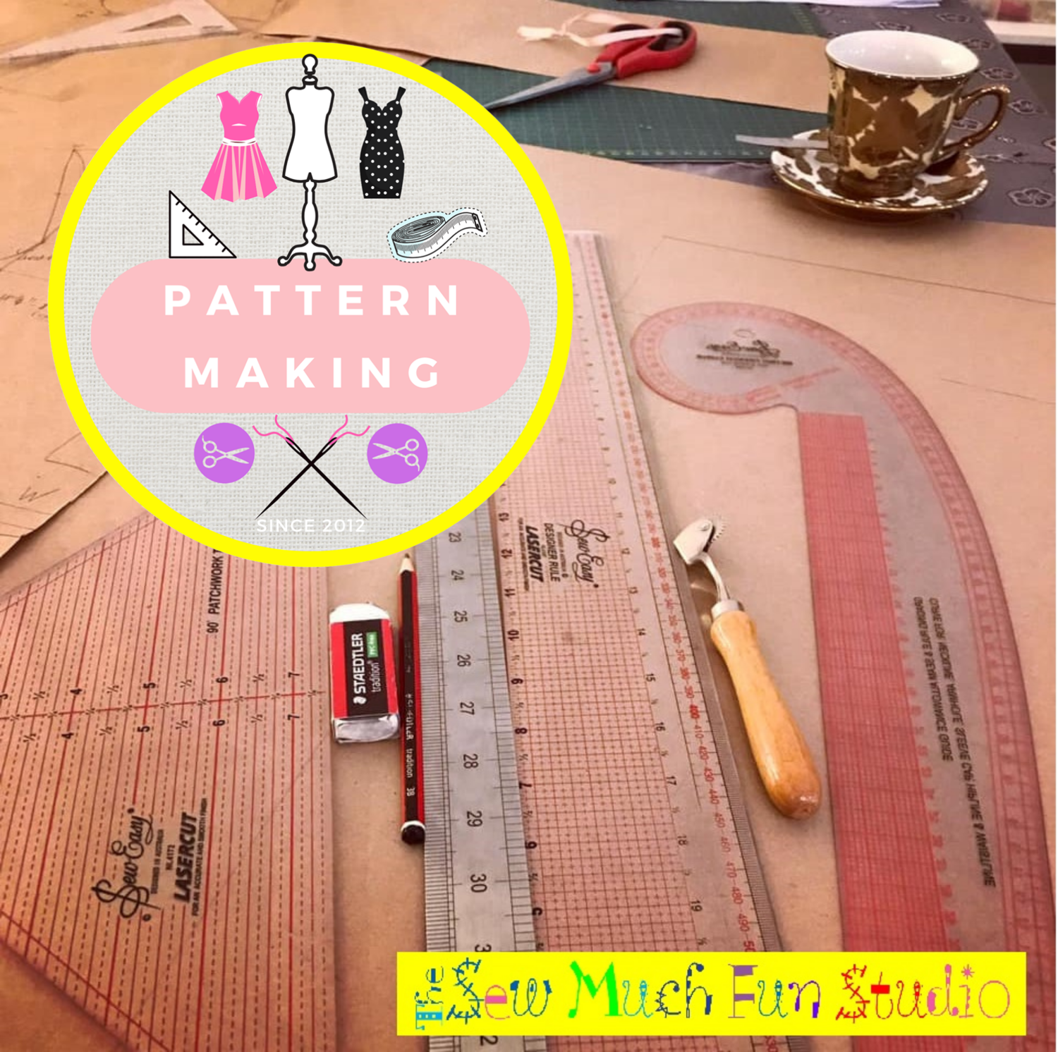 Make a Pattern From your Favorite Garment -  starts SAT 23 MAY 2:30-6PM ATTEND 3 SESSIONS  + 2 SEWALONGS