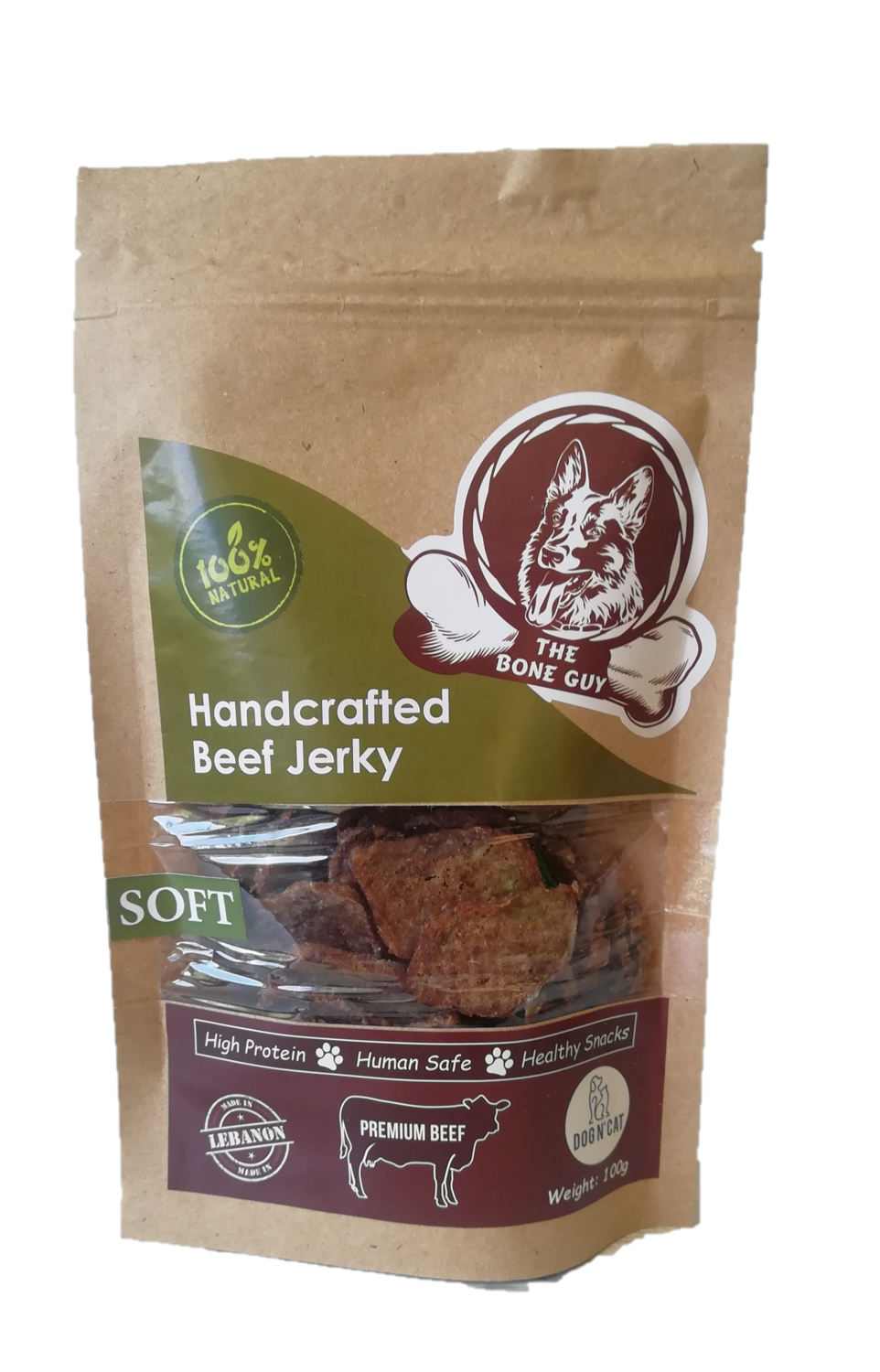 Soft beef jerky