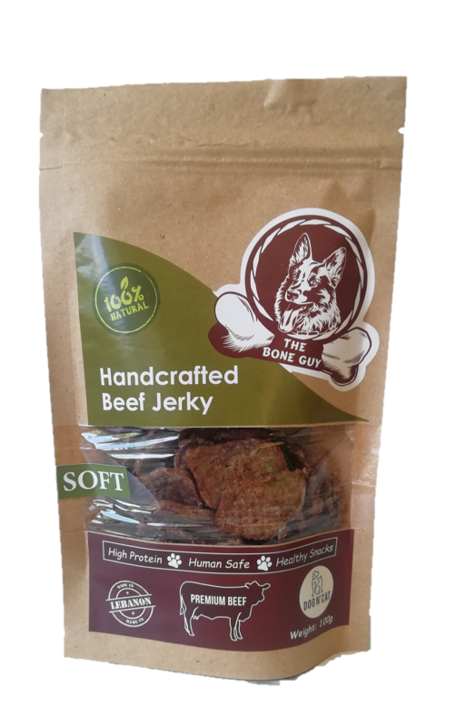 Soft beef jerky