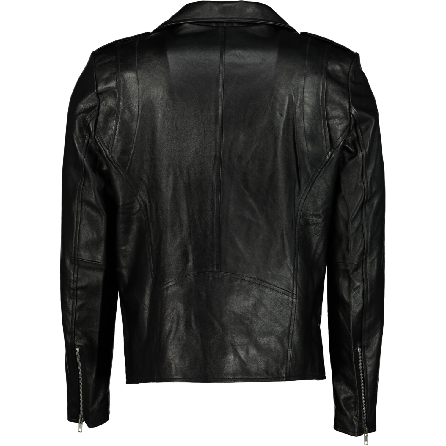 MENS CLASSIC BIKER LEATHER JACKET