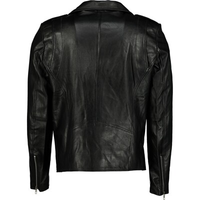 MENS CLASSIC BIKER LEATHER JACKET