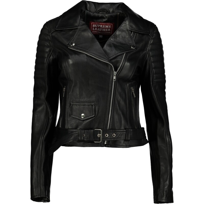 WOMEN CARGO SKINNY BIKER JKT