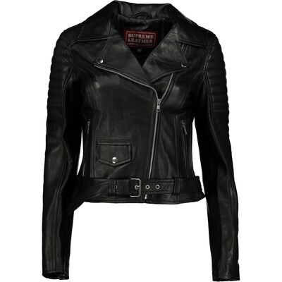 WOMEN CARGO SKINNY BIKER JKT