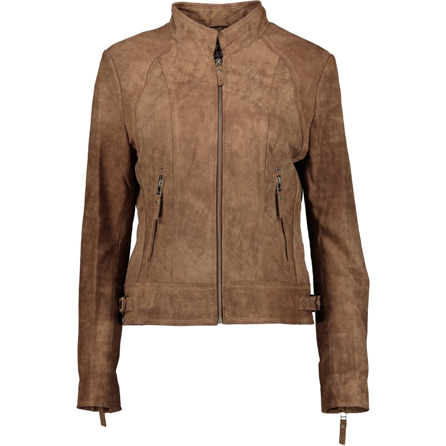 WOMEN BELLA RUSTY LEATHER JACKET