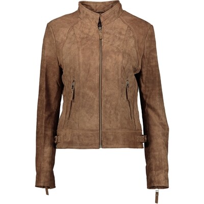 WOMEN BELLA RUSTY LEATHER JACKET