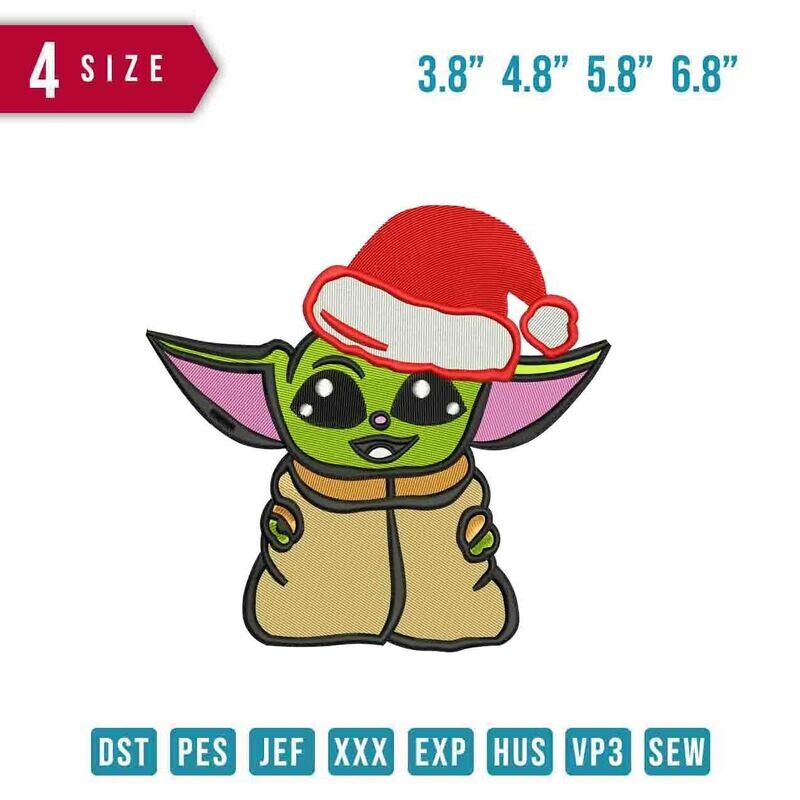 Baby Yoda Hat Christmas