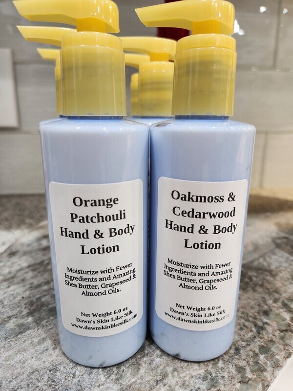 Orange Patchouli Hand &amp; Body Lotion 6.0 oz