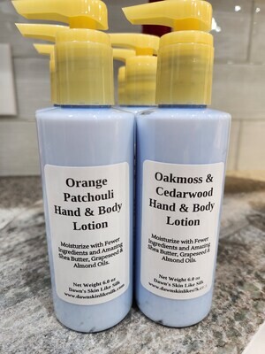 Orange Patchouli Hand & Body Lotion 6.0 oz