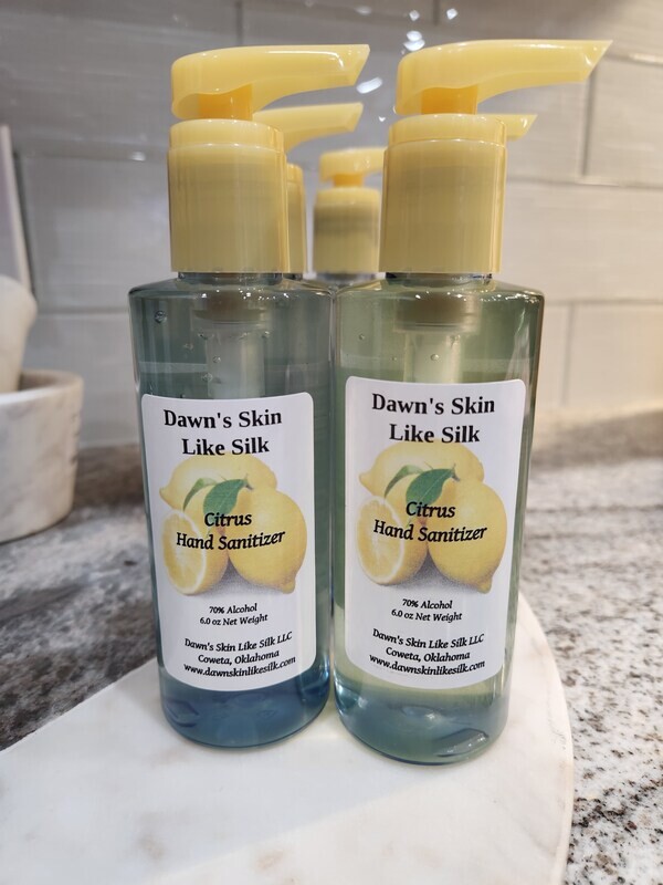 Citrus SANITIZER 6.0 oz