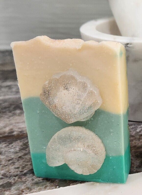 Seaside Seashore Goats Milk Soap
