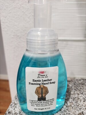 Exotic Leather Foaming Hand Soap