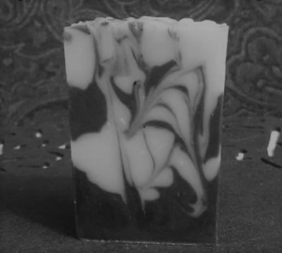 Activated Charcoal Swirl Soap
