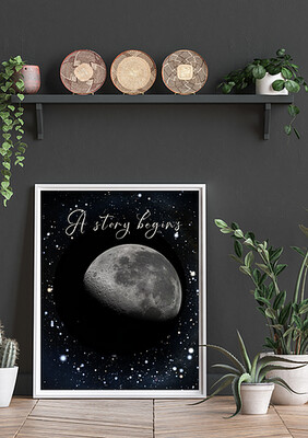 Moon Phase print-personalized